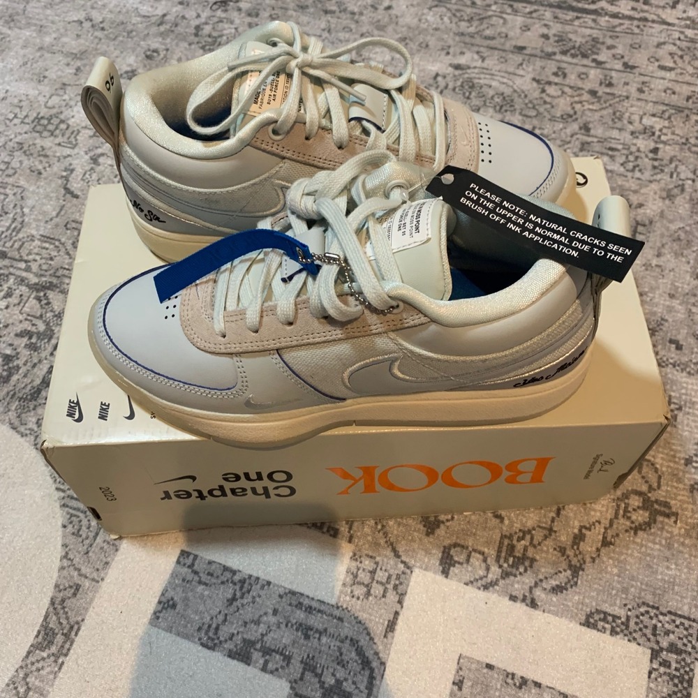 Nike Book 1 Chapter One Moss Point Size 5 Mens Light Orewood Brown FJ4249-101
